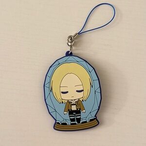 Anime official collectible attack on titan rubber keychain annie